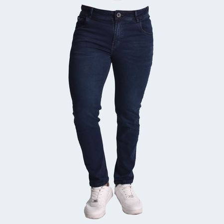 PANTALON DENIM SEMIPITILLO - ACERO