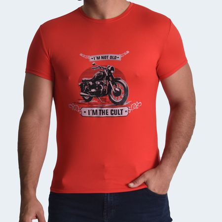 POLO MANGA CORTA PERFECT FIT - RED