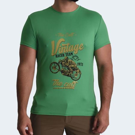 POLO MANGA CORTA PERFECT FIT - GREEN