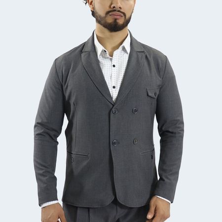 BLAZER  PERFECT FIT - PLOMO