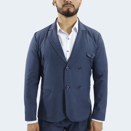 BLAZER  PERFECT FIT - AZUL