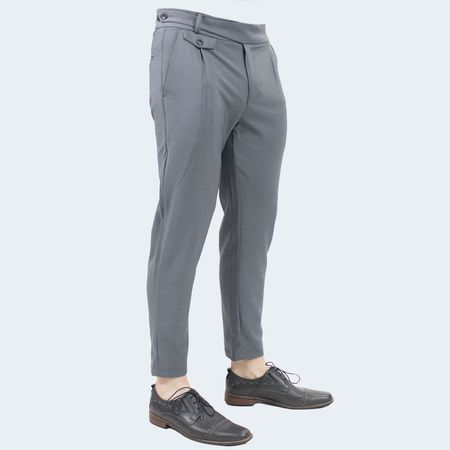 PANTALON GURKHA - PLOMO