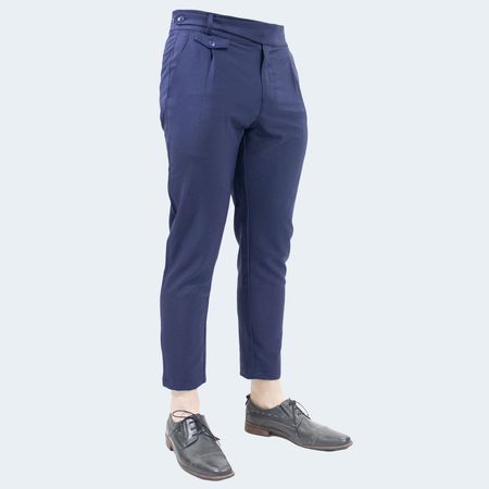 PANTALON GURKHA - AZUL MARINO