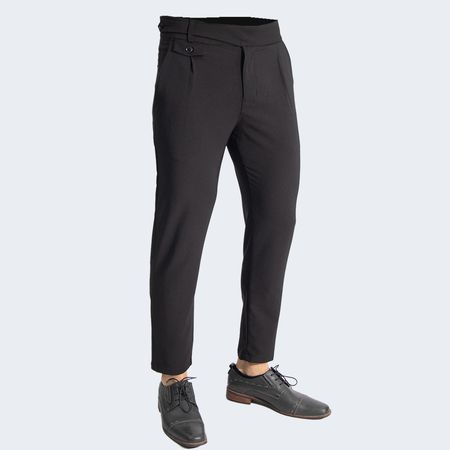 PANTALON GURKHA - NEGRO