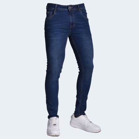 Pantalon Denim Confort Pitillo Diseño Premium Estilo Versátil y Ajuste Perfecto - BEIGE