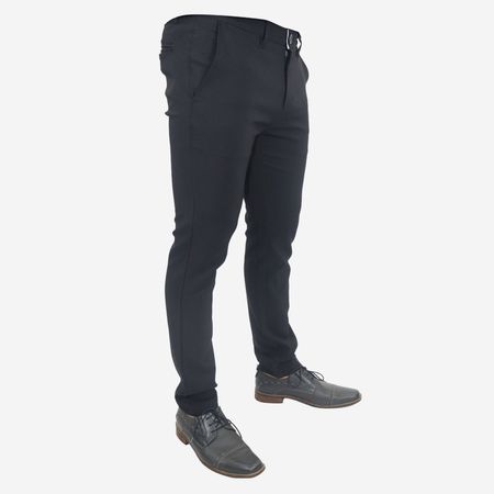PANTALON SEMIPITILLO - NEGRO
