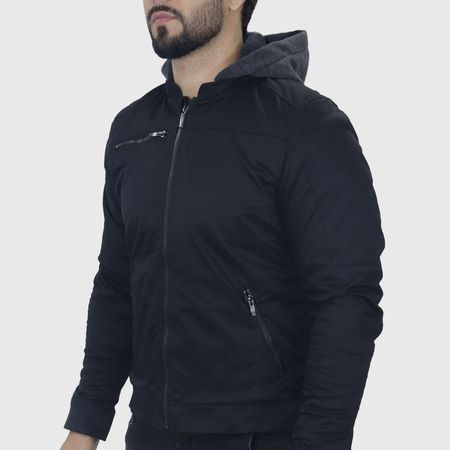 Casaca  de drill Signature | Forro térmico interior | Entalle Perfect Fit - NEGRO