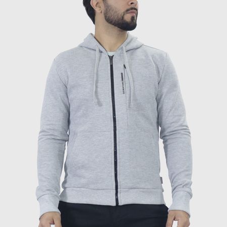 Hoodie franela Signature | Estilo urbano con abrigo térmico premium - MELANGE