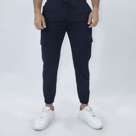 Jogger de drill Liberty | Perfect Fit | Diseño utilitario y confort - AZUL