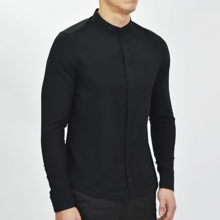 Camisa Manga Larga Cuello Neru Super Flex