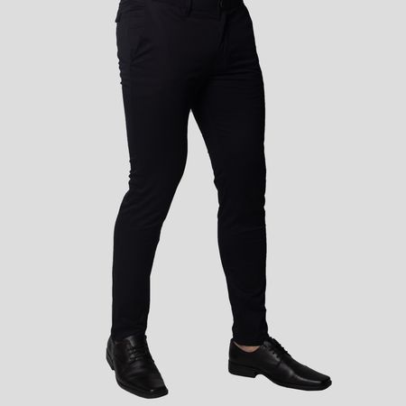 Pantalon De Vestir Drill Confort | Semi Pitillo | Drill Sarga Premium